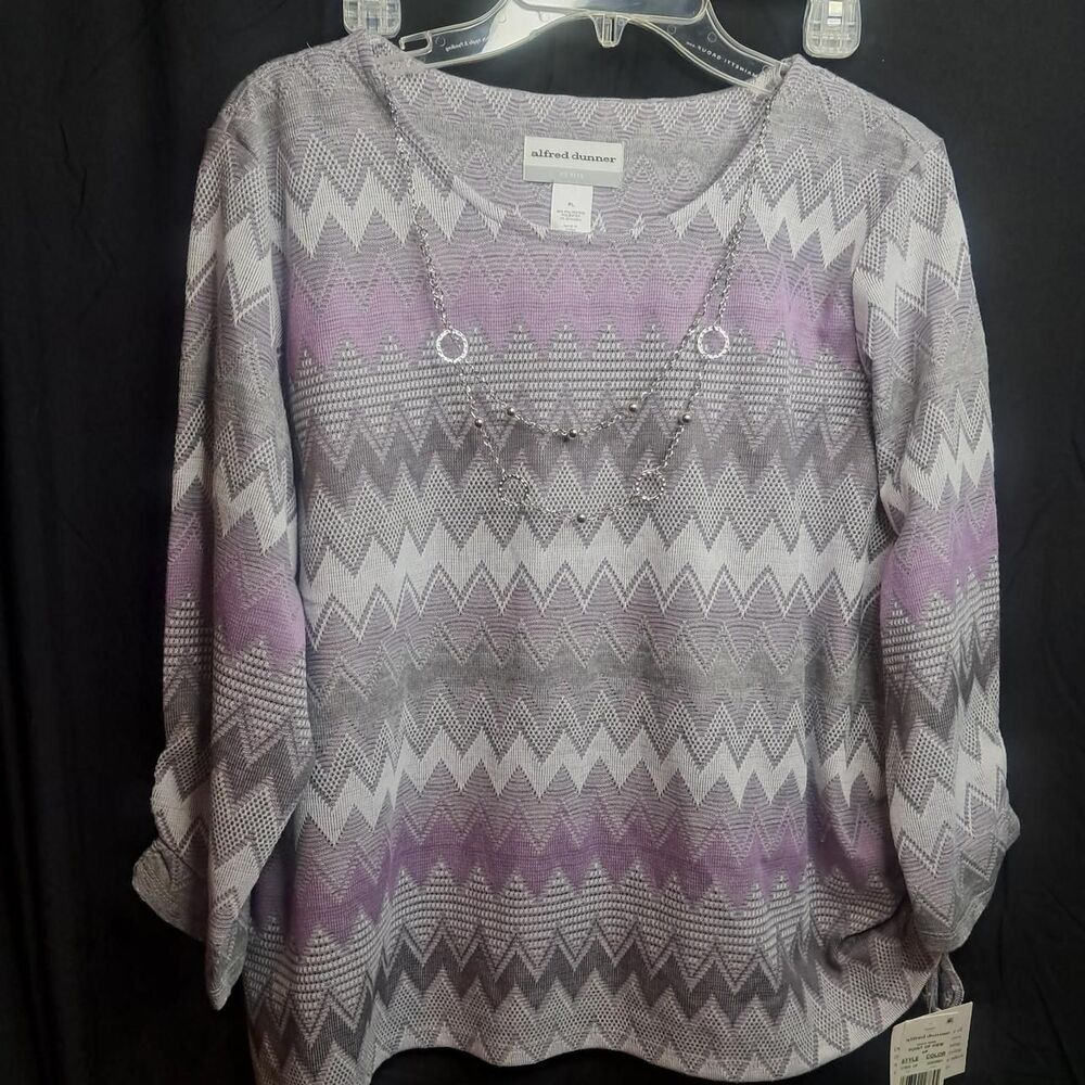 Alfred-dunner Women's multi Blouse